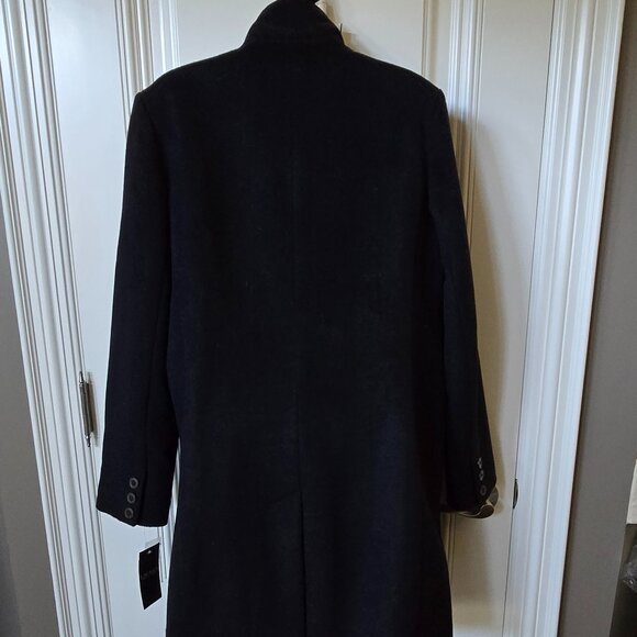 Ralph Lauren Black Label NWT Wool Blend  Regal Navy Reefer Coat - Picture 3 of 13